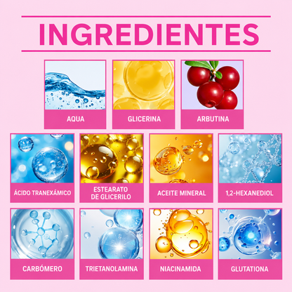 Crema facial hidratante ligera para manchas oscuras y tono de piel desigual