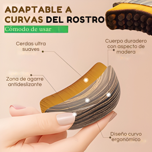 Cepillo Facial para masaje de drenaje linfático