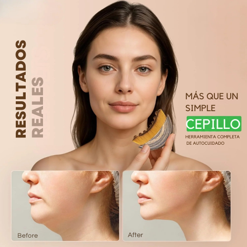 Cepillo Facial para masaje de drenaje linfático