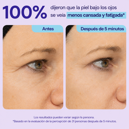 Gel reafirmante instantáneo para el contorno de ojos