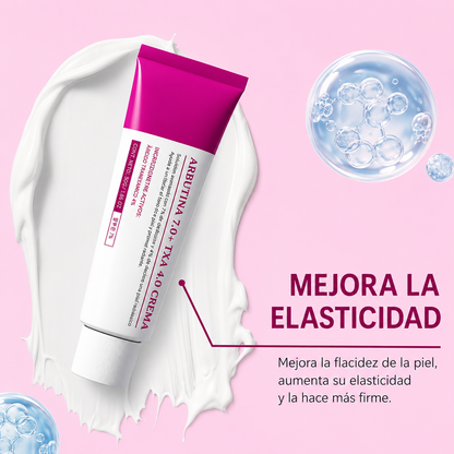 Crema facial hidratante ligera para manchas oscuras y tono de piel desigual