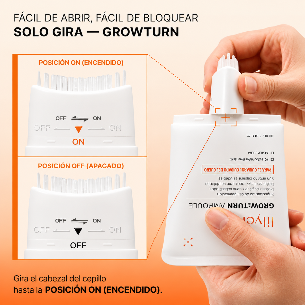 Suero para el Crecimiento del Cabello