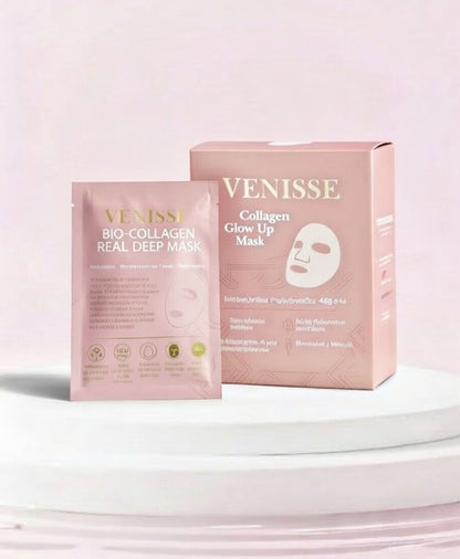 Venisse - Mascarilla de Colageno Japonesa Anti-arruga, Anti-edad