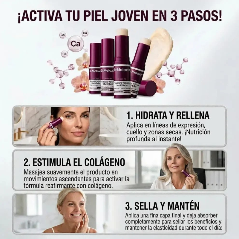 Bálsamo Facial Reafirmante - Elimina Arugas y Líneas de Expresión