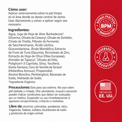 URO - Desodorante íntimo para todo el cuerpo