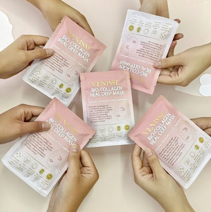 Venisse - Mascarilla de Colageno Japonesa Anti-arruga, Anti-edad