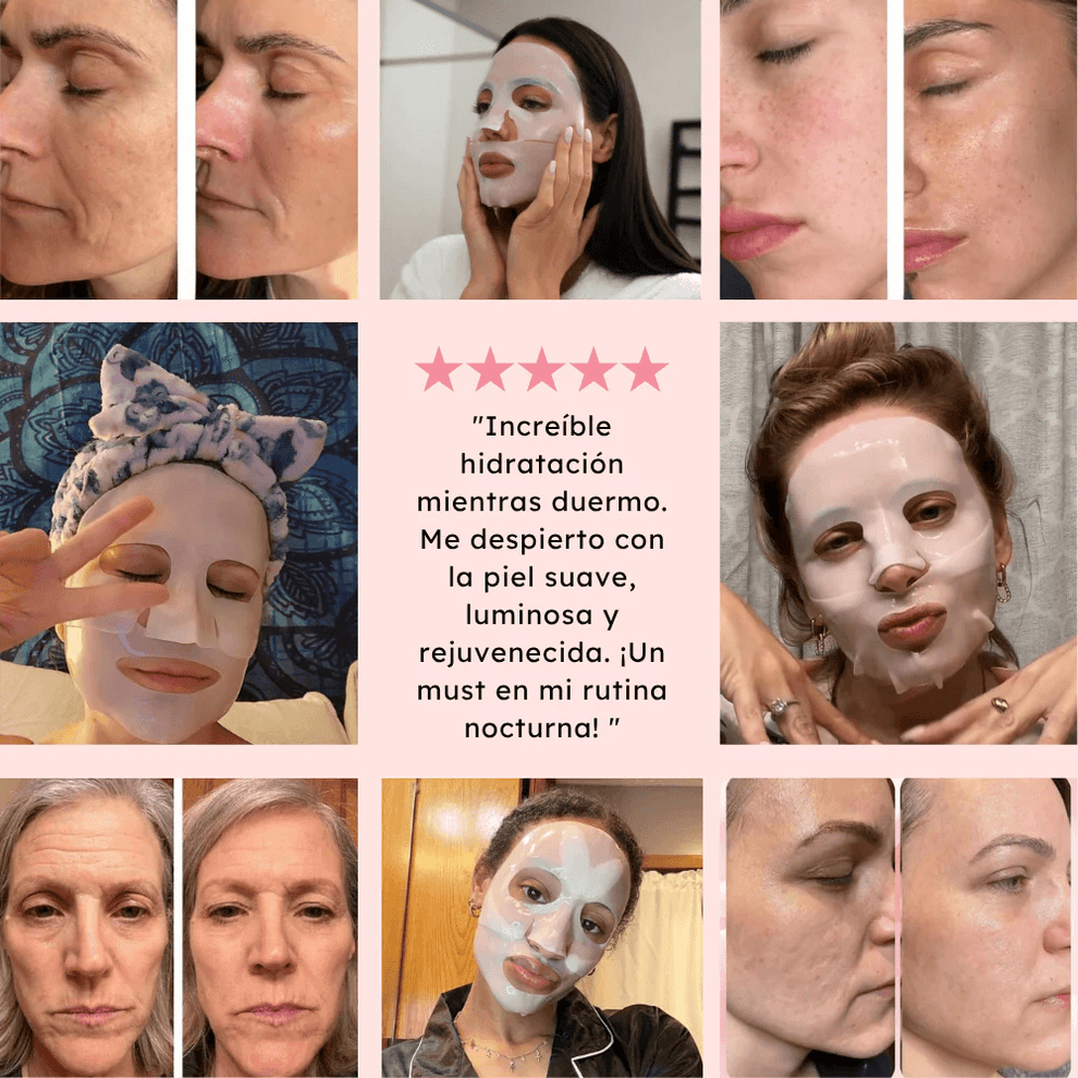 Venisse - Mascarilla de Colageno Japonesa Anti-arruga, Anti-edad