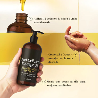 Aceite Anti-Celulitis con Colágeno y Células Madre