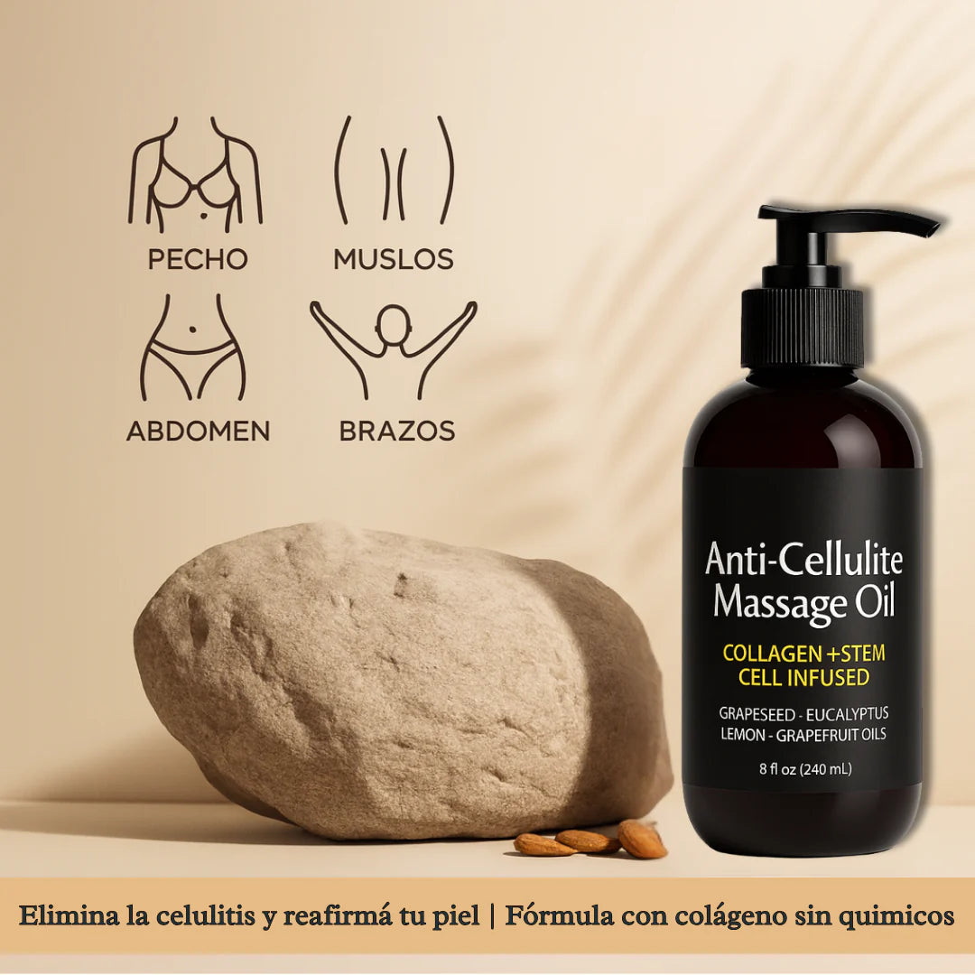 Aceite Anti-Celulitis con Colágeno y Células Madre